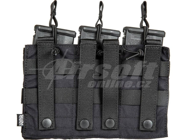 Trojitá zásobníková sumka Koga pro M4 na Molle - černá, Primal Gear