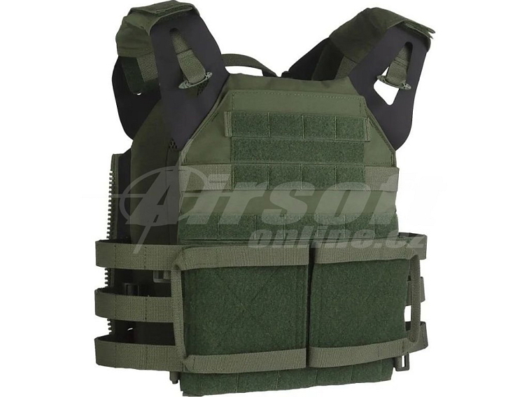 Taktická vesta VE-99 - Ranger Green, Wosport