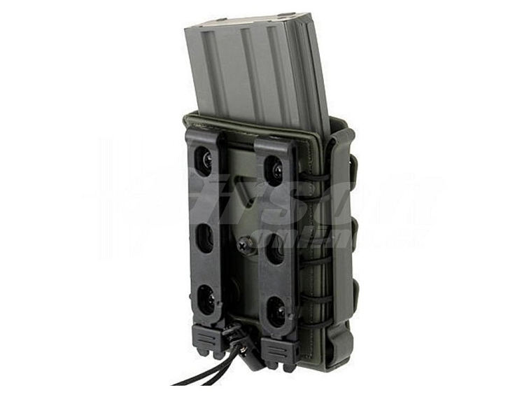 Soft Molle sumka 1x zásobník - zelená, 8Fields