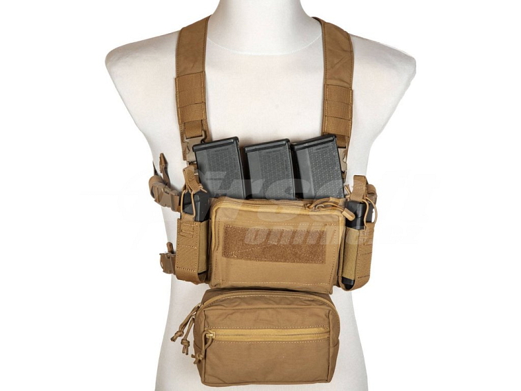 Univerzální taktická vesta Chest Rig Wenator - Coyote Brown, Primal Gear
