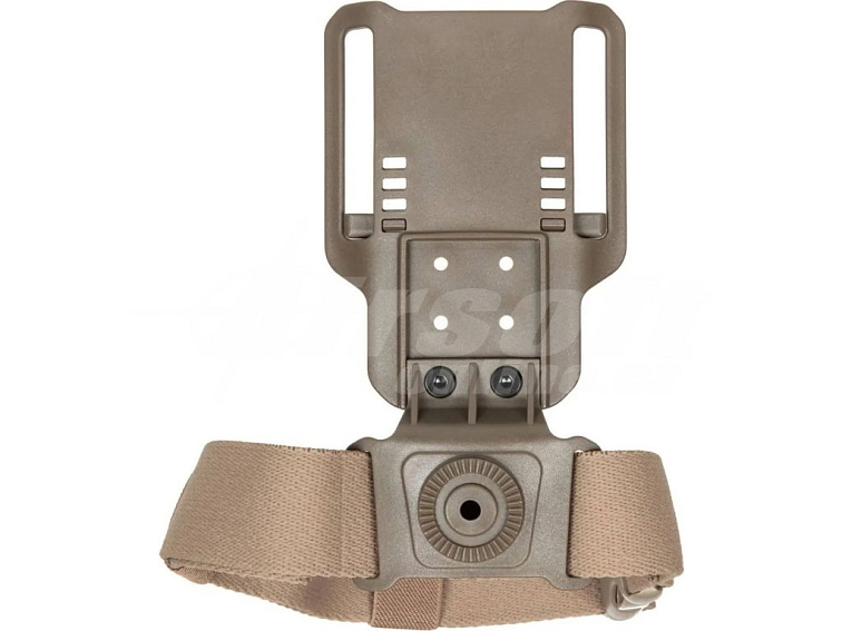 Stehenní holster pro pistolová pouzdra Per-Fit™ - pískové FDE, Amomax