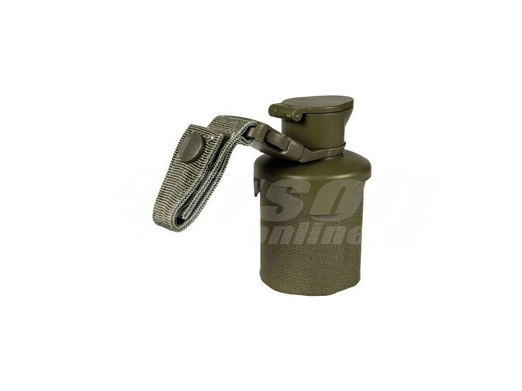 Skládací láhev (sáček) Molle na airsoftové kuličky - olivová OD, Primal Gear