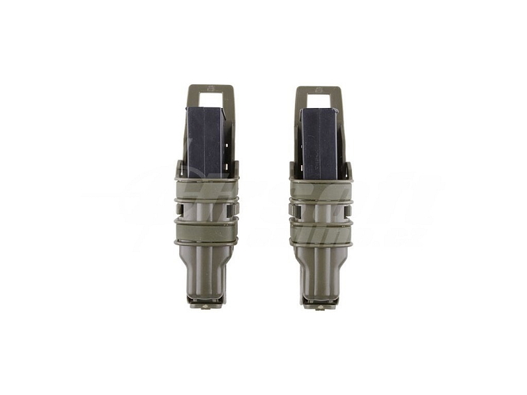 Plastová dvojitá sumka XS pro pistolové zásobníky - olivová OD, Primal Gear