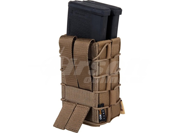Otevřená dvojitá sumka Laser Cut pro M4/AK na MOLLE - Coyote Brown, M-Tac