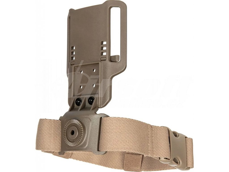 Stehenní holster pro pistolová pouzdra Per-Fit™ - pískové FDE, Amomax