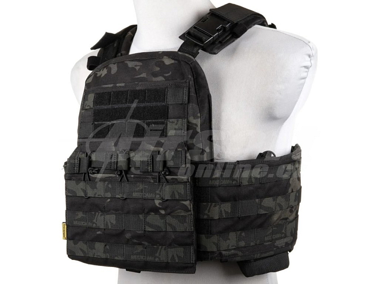 Taktická vesta / nosič plátů CPC Style - Multicam Black, Emerson Gear
