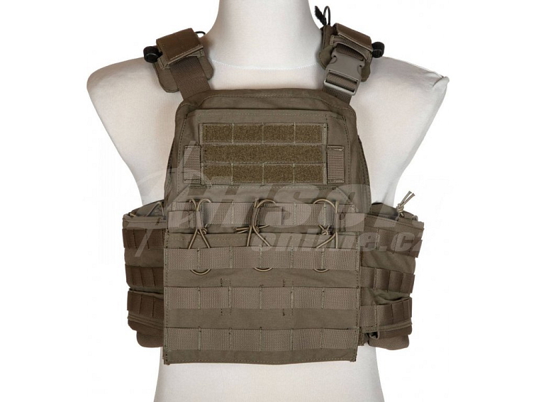 Těžká taktická vesta "Nosič plátů" Modon - olivová, Primal Gear