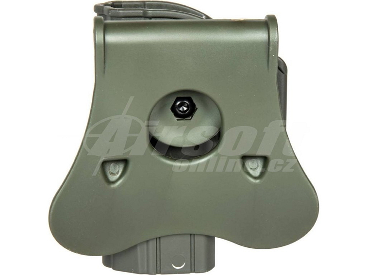 Opaskové polymerové pouzdro Per-Fit™ pro CZ P-07/P-09 - olivové, Amomax