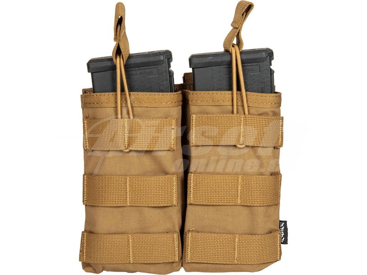 Dvojítá zásobníková sumka Ridae pro M4 na Molle - Coyote Brown, Primal Gear