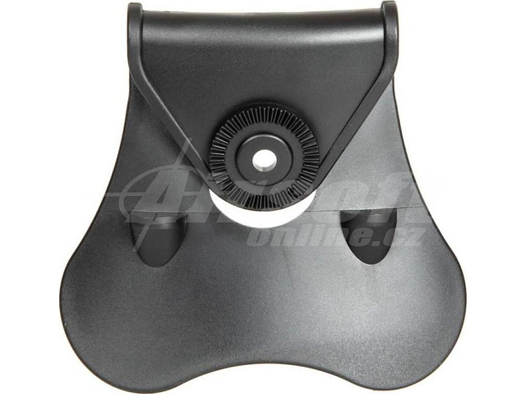 Ergonomický opaskový klip pro pouzdra Amomax - černý