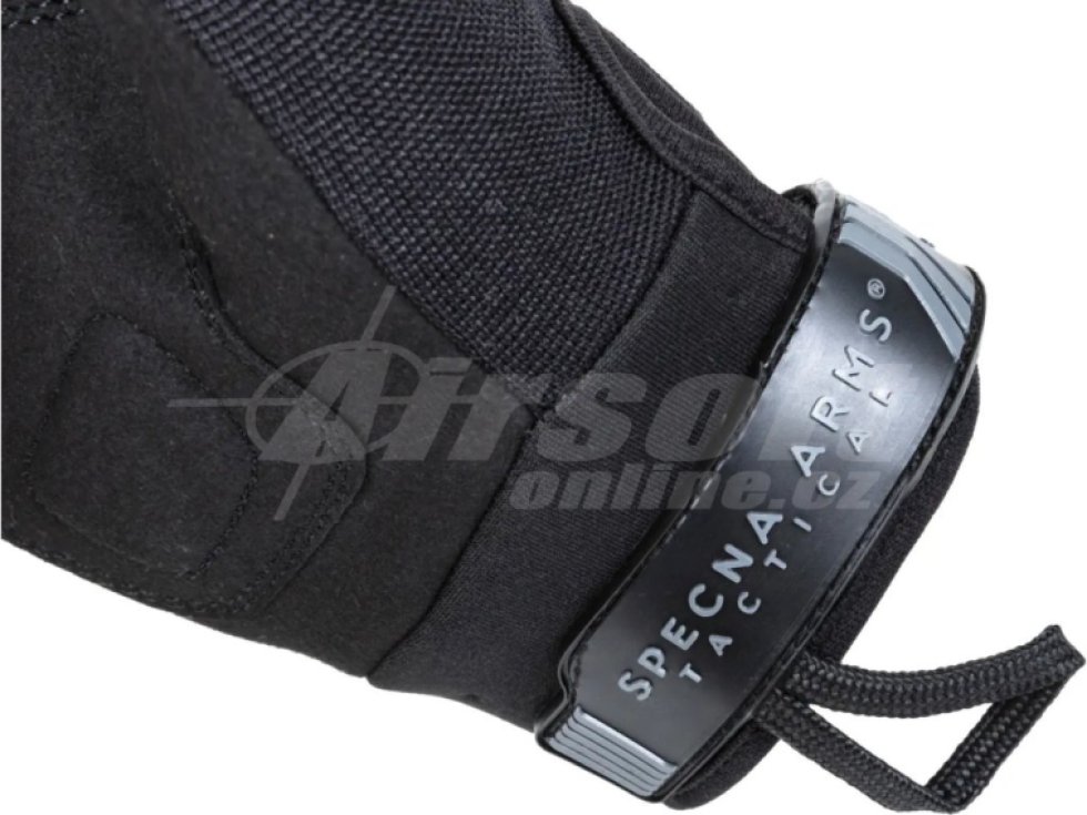 Taktické rukavice SATAC VANGUARD™ - černé, Specna Arms