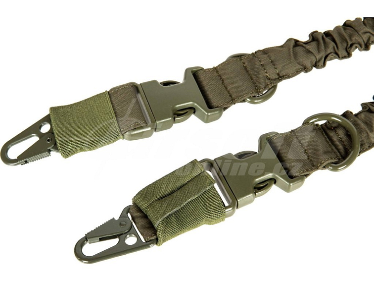 2-bodový bungee popruh Acodon - olivový, Primal Gear
