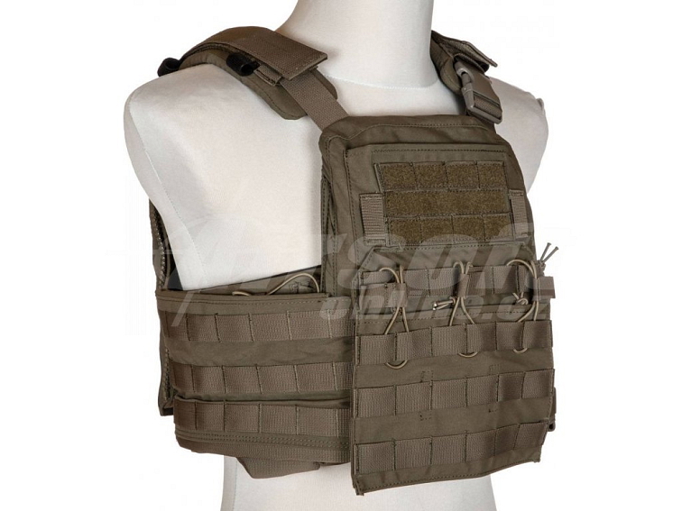Těžká taktická vesta "Nosič plátů" Modon - olivová, Primal Gear