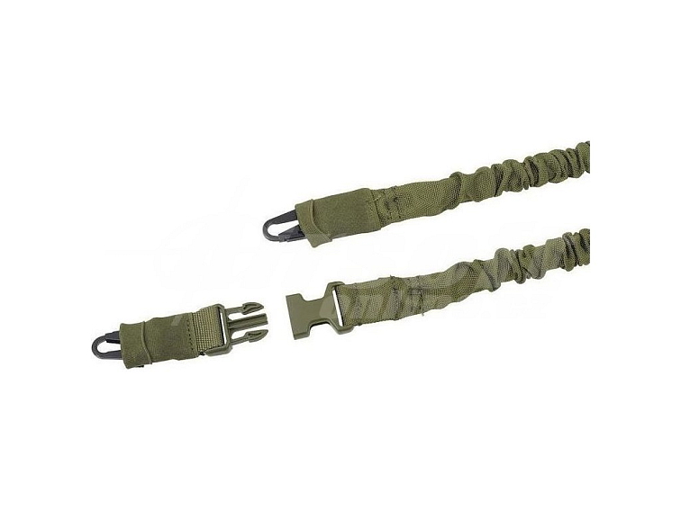 Dvoubodový popruh s bungee - olivový OD, 8Fields