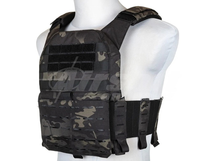 Taktická vesta / nosič plátů Advanced - Multicam Black, Specna Arms