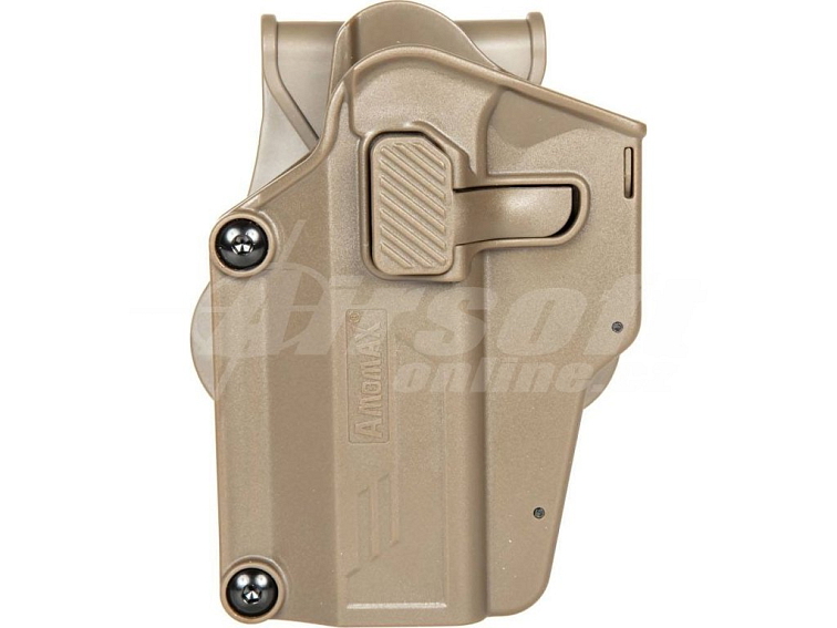 Univerzální pistolové pouzdro Per-Fit™ pro leváky - pískové FDE, Amomax