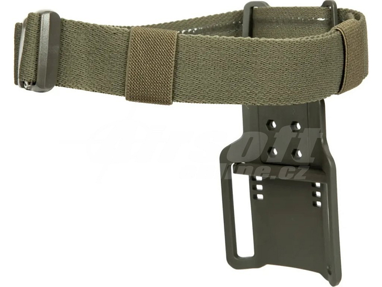 Snížená nastavitelná platforma pro pouzdra Amomax - Olive Drab, Amomax