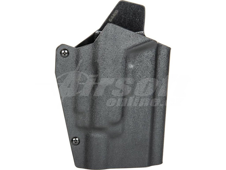 Kydexové pouzdro pro pistole G17 se svítilnou X400 - černé, Primal Gear