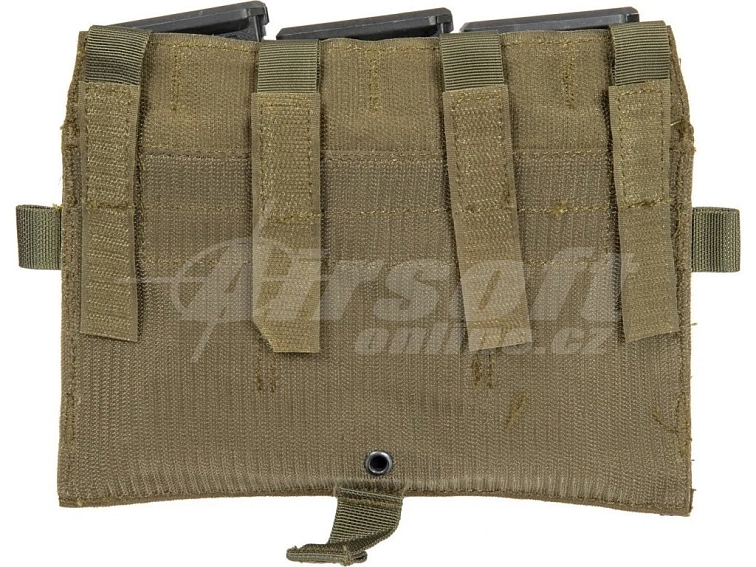 Trojitá zásobníková sumka pro vesty Rush 2.0 - olivové, Primal Gear