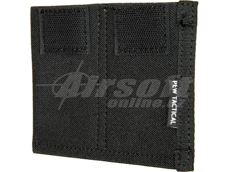Dvojitá elastická zásobníková sumka Insert pro pistole - černá, PEW Tactical