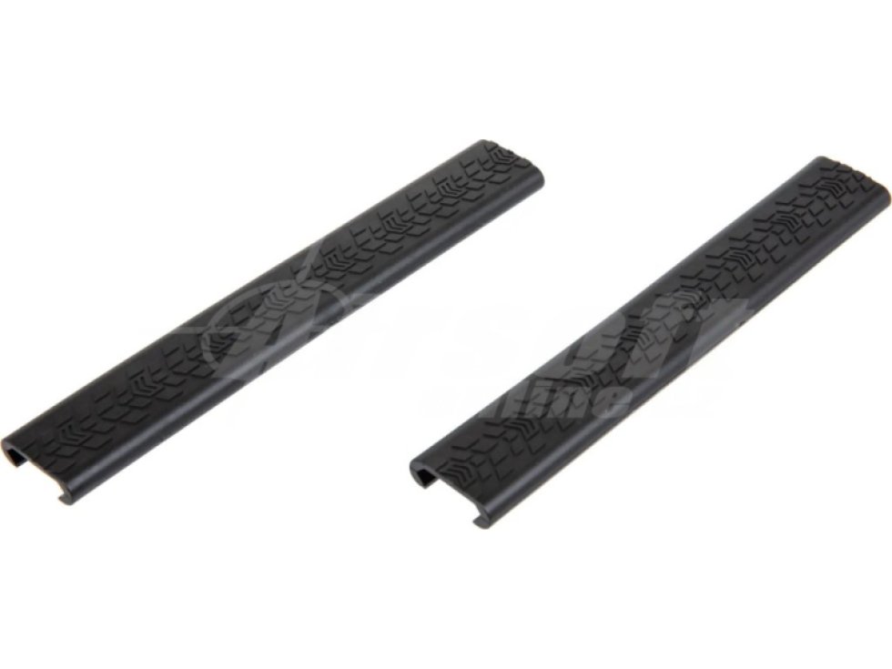 Sada krytek na RIS lišty - 18 cm, černá, FMA, TB1433