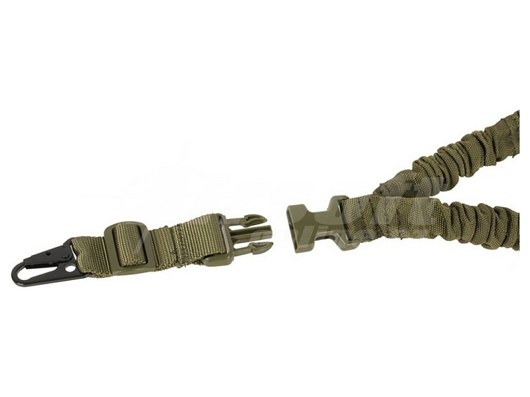 Jednobodový polstrovaný popruh - zelený, 8Fields