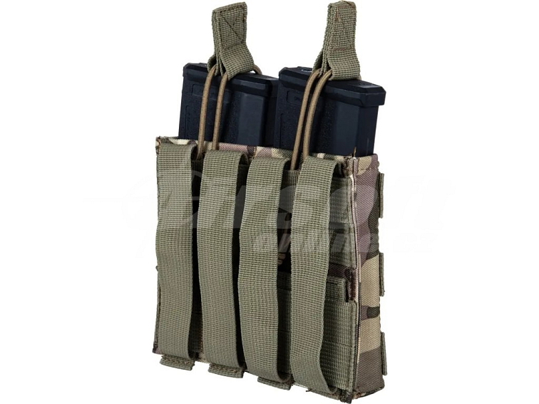 Univerzální otevřená dvojitá MOLLE sumka pro M4 - Multicam, GFC