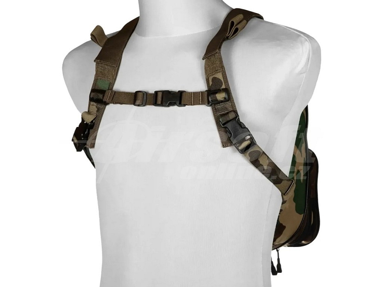 Taktický batoh FLAT Pack typ 2.0 - Woodland, PEW Tactical