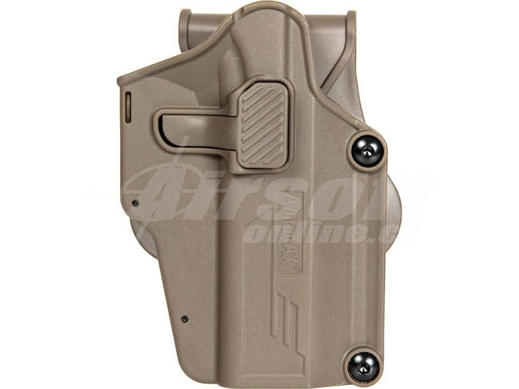 Opaskové polymerové univerzální pouzdro Per-Fit - FDE, Amomax