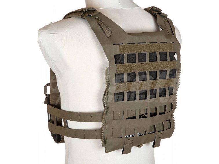 Taktická vesta "Nosič plátů" Lemod - olivová, Primal Gear