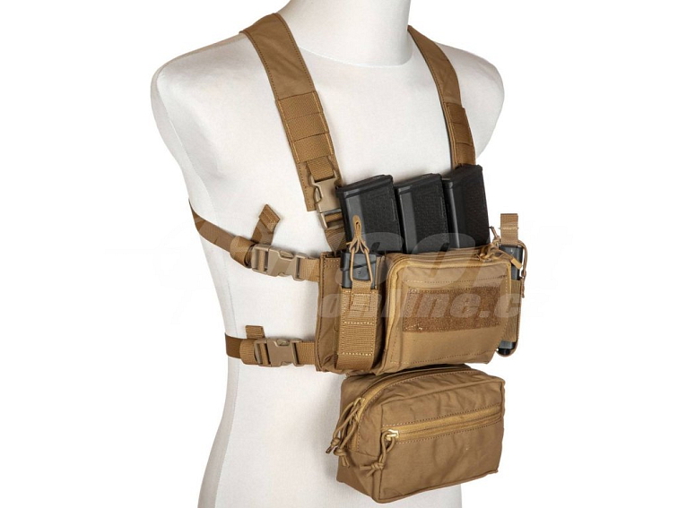 Univerzální taktická vesta Chest Rig Wenator - Coyote Brown, Primal Gear