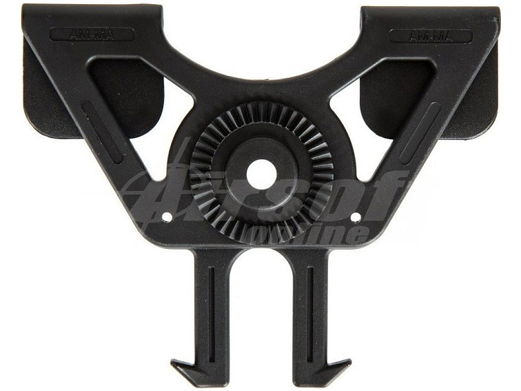 Úchyt na Molle vazbu pro pouzdra Amomax - černý, Amomax