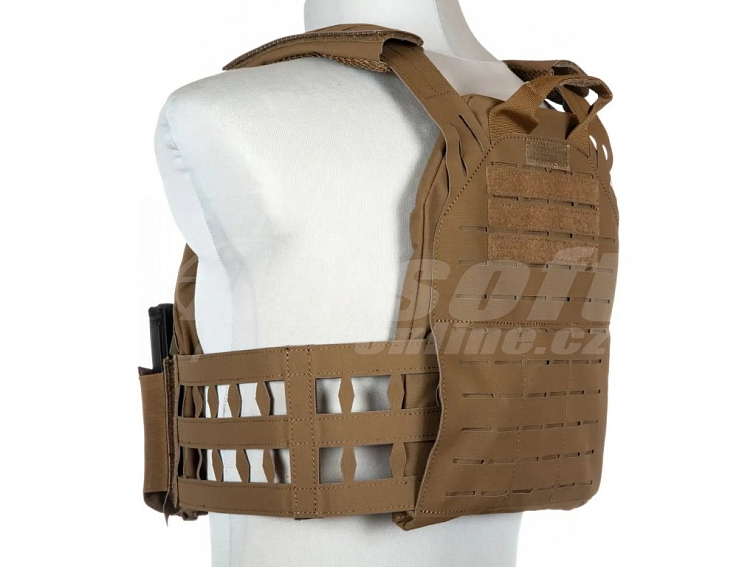Taktická vesta Laser-Cut Stegadon - Coyote Brown, Primal Gear