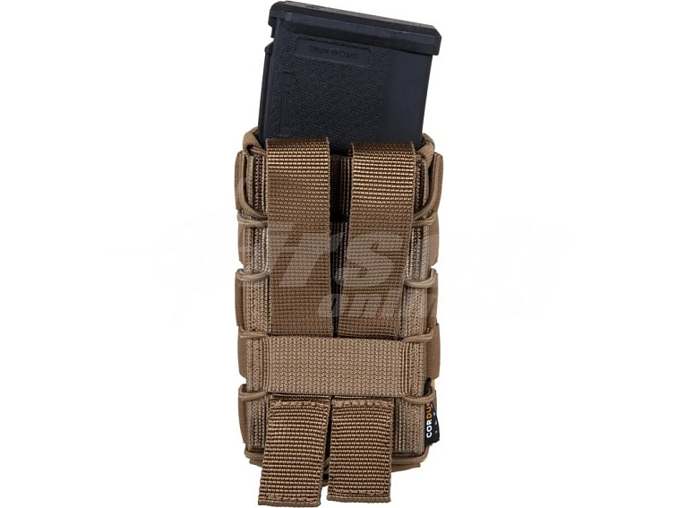 Otevřená dvojitá sumka Laser Cut pro M4/AK na MOLLE - Coyote Brown, M-Tac