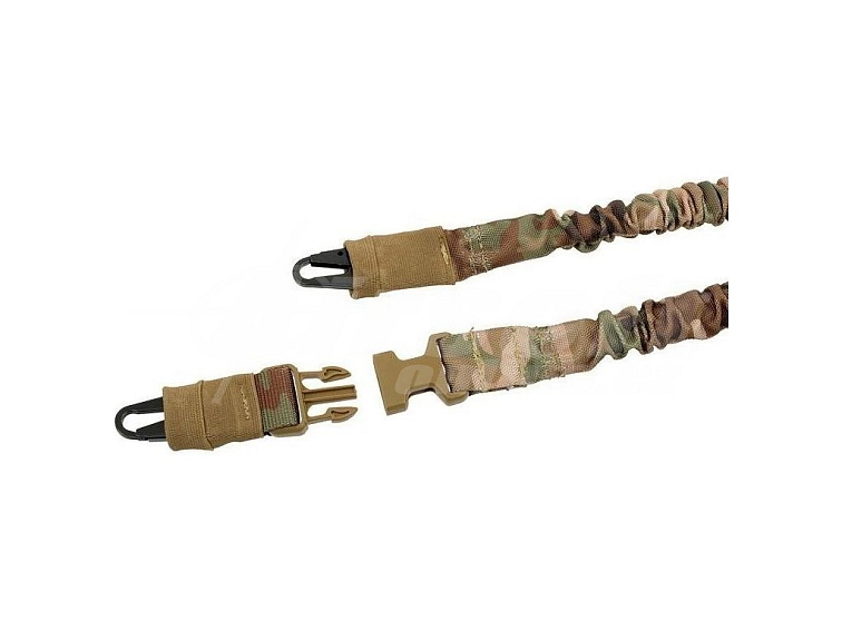 Dvoubodový popruh s bungee - Multicam, 8Fields
