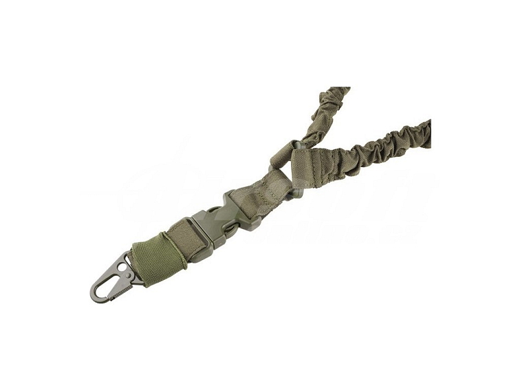 Jednobodový popruh Bungee s odepínáním - olivový OD, Primal Gear
