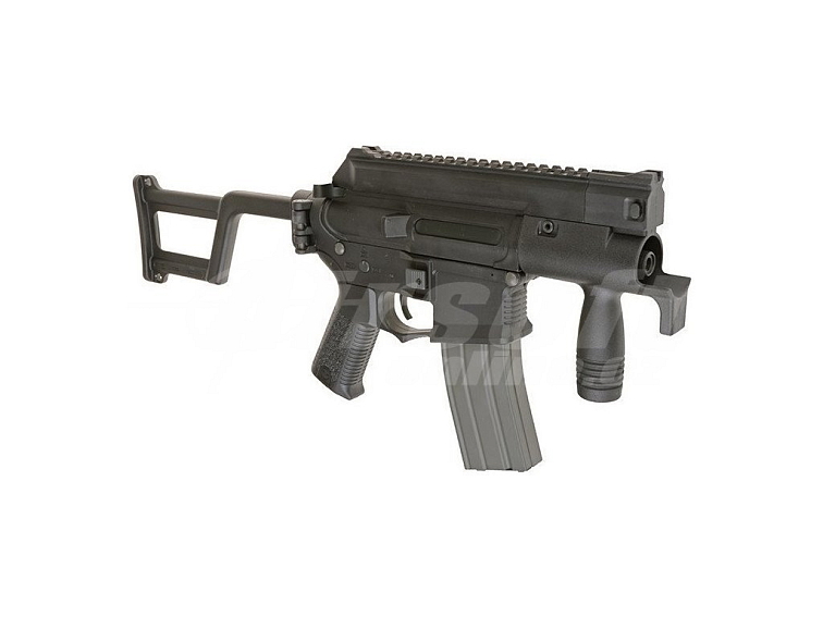 Airsoftová zbraň AM-002 CQB - černá, MosFet, Ares/Amoeba