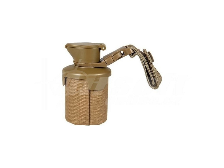 Skládací láhev (sáček) Molle na airsoftové kuličky - písková TAN, Primal Gear
