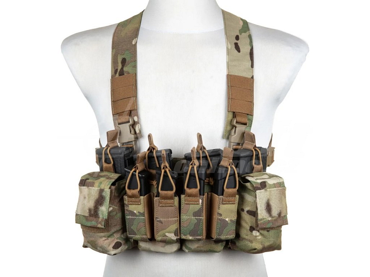 Taktický Chest Rig typu D3CR-X CR02 - Multicam®, PEW Tactical