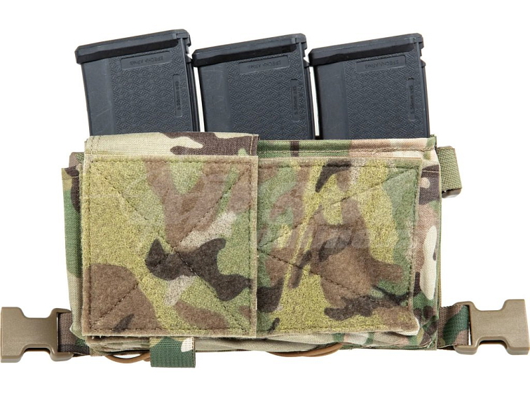 Přední panel FP03 na taktickou vestu MK4 s trojitou sumka pro M4 - Multicam, PEW Tactical