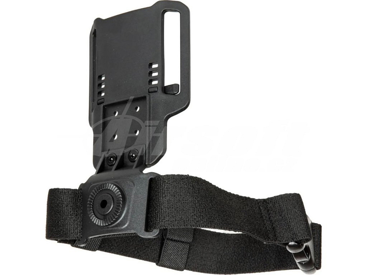 Stehenní holster pro pistolová pouzdra Per-Fit™ - černé, Amomax