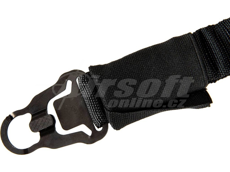 Jednobodový taktický popruh s montáží, Amomax