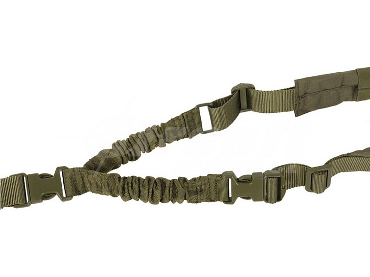 Jednobodový polstrovaný popruh - zelený, 8Fields