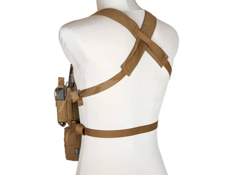 Univerzální taktická vesta Chest Rig Wenator - Coyote Brown, Primal Gear