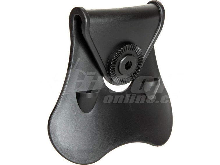 Ergonomický opaskový klip pro pouzdra Amomax - černý