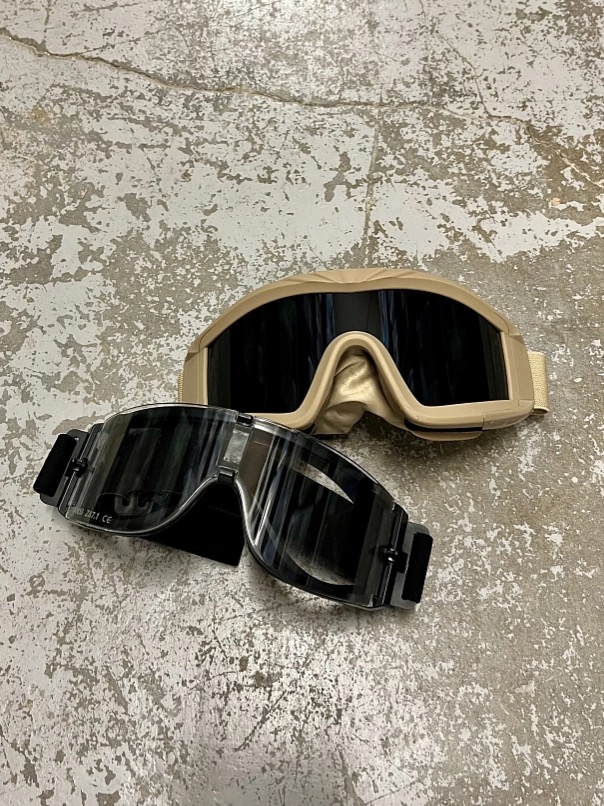 Typy brýlí na airsoft