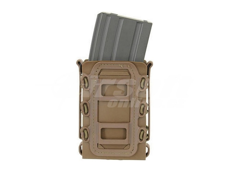 Soft Molle sumka 1x zásobník - písková TAN, 8Fields