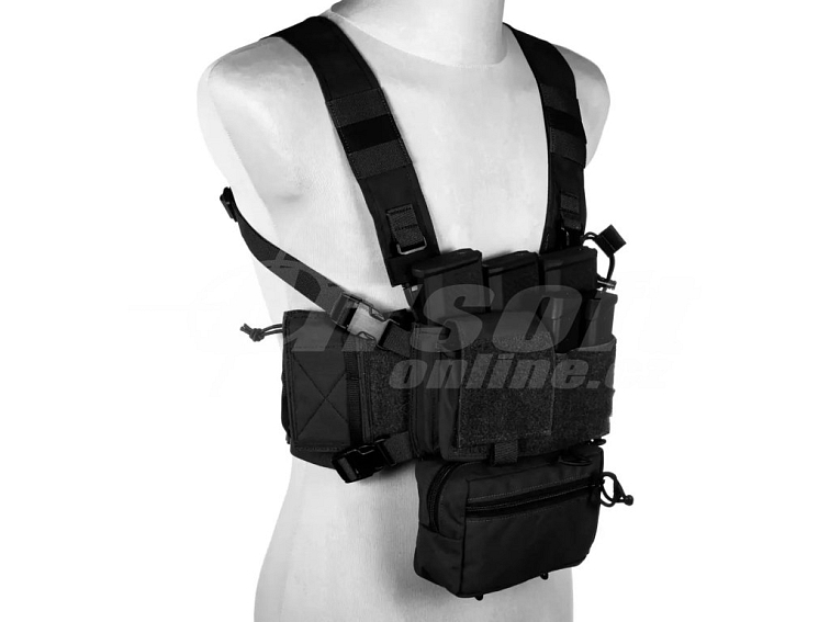 Taktický Chest Rig MK4 - černý, PEW Tactical