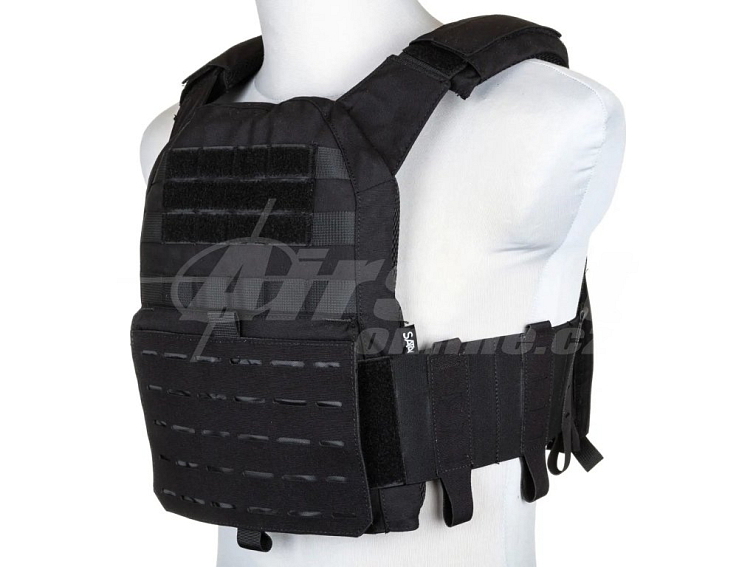 Taktická vesta / nosič plátů Advanced - černá, Specna Arms