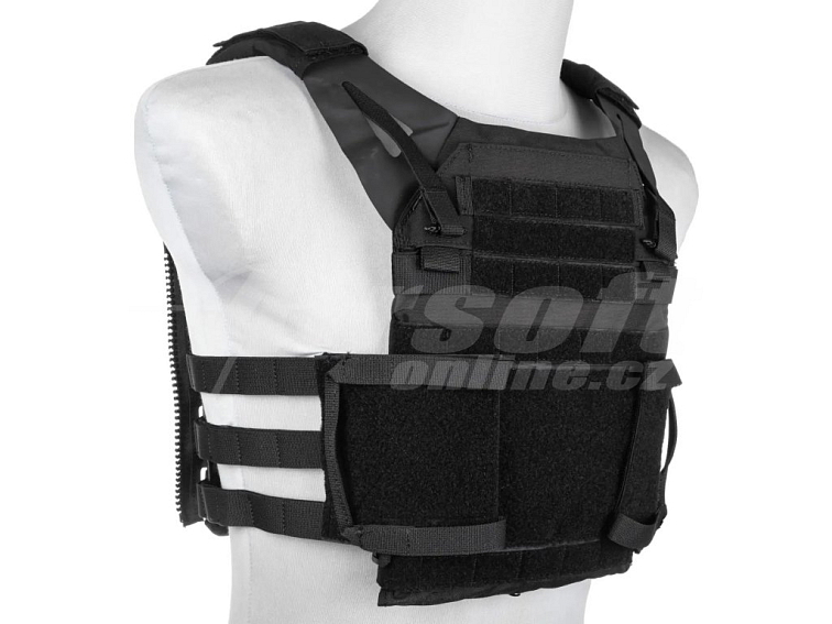 Taktická vesta Rush 2.0 Ariatel (vylepšená verze) - černá, Primal Gear